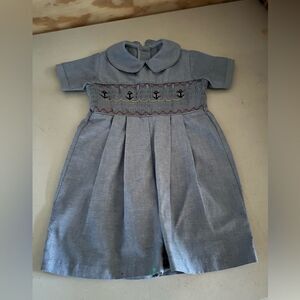 Stroudsburg Classic Blue Kids Dress